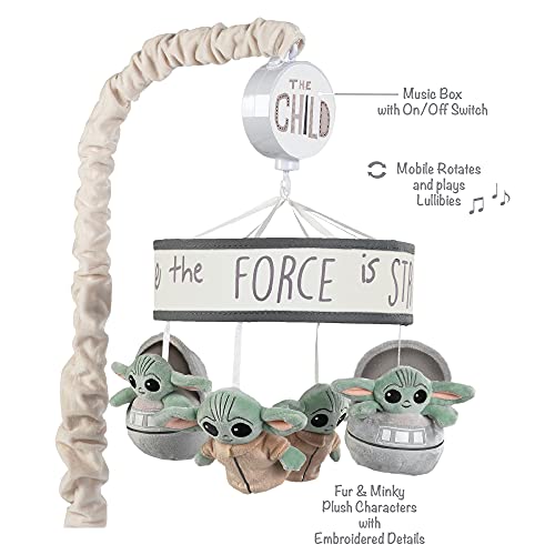 Lambs Ivy Star Wars The Child Musical Crib Mobile Soother Toy