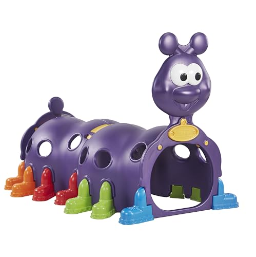 ECR4Kids ELR-12511 Peek-A-Boo Caterpillar Climber for Kids Purple