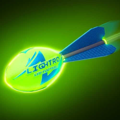 Lightro Foam Glow in The Dark Football with Smart LEDs