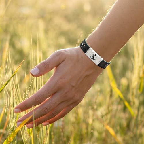 NFC Bible Verse Bracelet Set for Men Women Kids