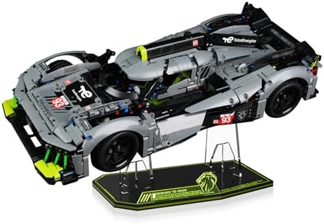 NAOCARD Acrylic Display Stand for Lego 42156 Hypercar Kit
