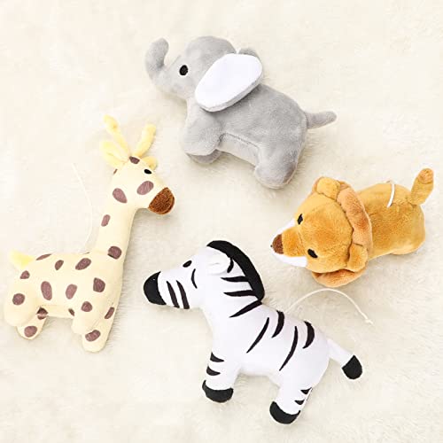 CLYMENE Safari Animals Baby Musical Crib Mobile