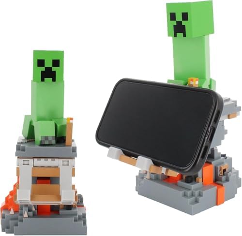 Minecraft Creeper Controller Holder Phone Stand