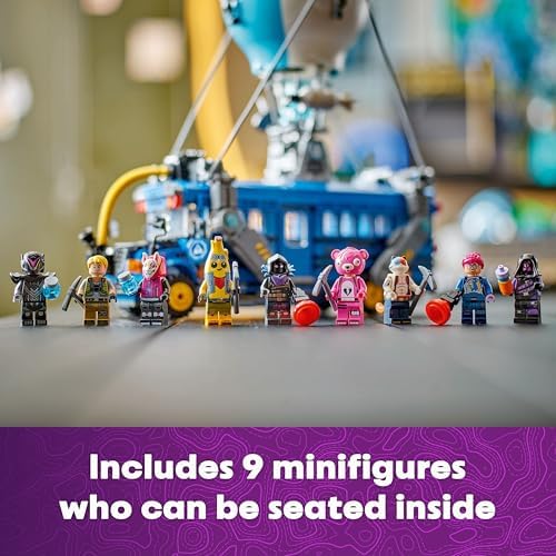 LEGO Fortnite Battle Bus Building Set for Kids Ages 10