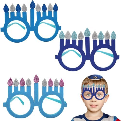 Happy Hanukkah Glasses for Kids Party Favor
