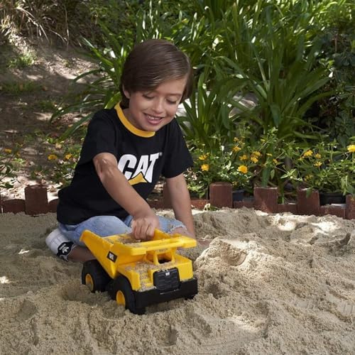 CAT Dump Truck Toy 10 Inch Construction Vehicle for Kids Ages 3
