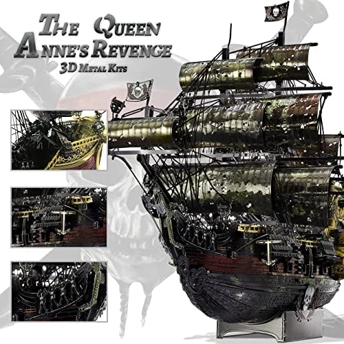 Piececool 3D Metal Puzzle Pirate Ship Kit