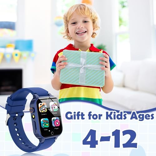 Smart Watch for Kids with 26 Puzzle Games and HD Camera