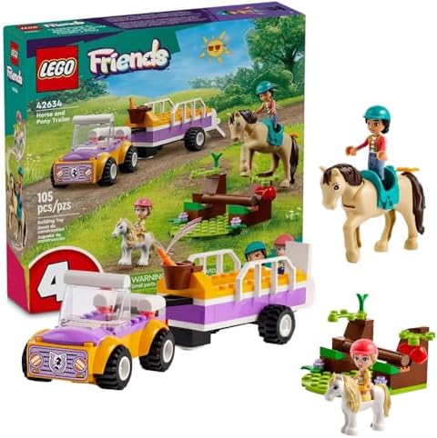 LEGO Friends Horse and Pony Trailer Playset 42634