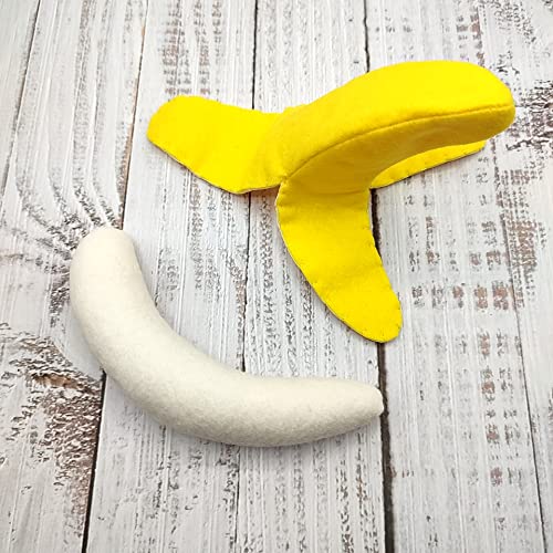 MiniWorldFood Banana Felt Pretend Play Food