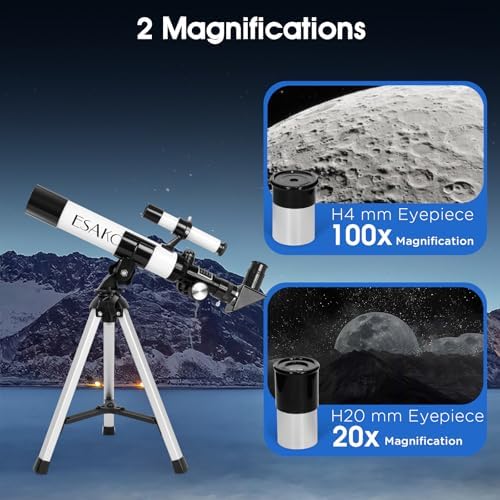 ESAKO Kids Telescope with 100x Magnification