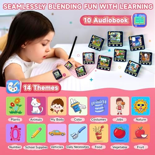 Smart Watch for Kids with 26 Puzzle Games HD Camera