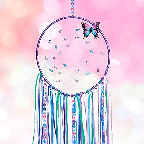 DIY Dreamcatcher Kit - 175 Piece Butterfly Design for Girls and Tweens
