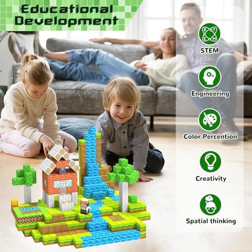 Girigi Magnetic Blocks Creative Building Toy for Kids