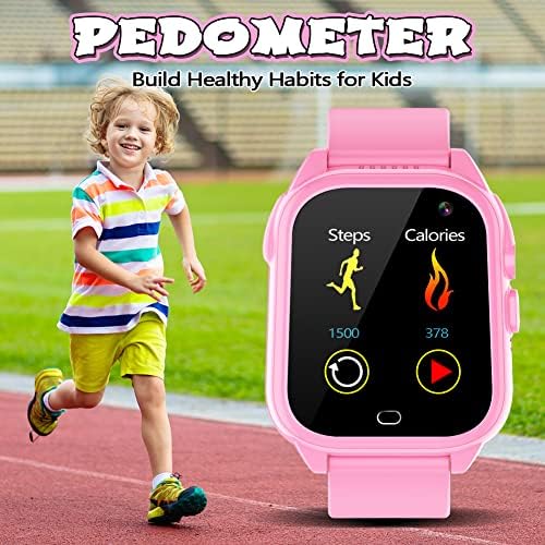Kids Waterproof Game Watch with 26 Games and HD Camera