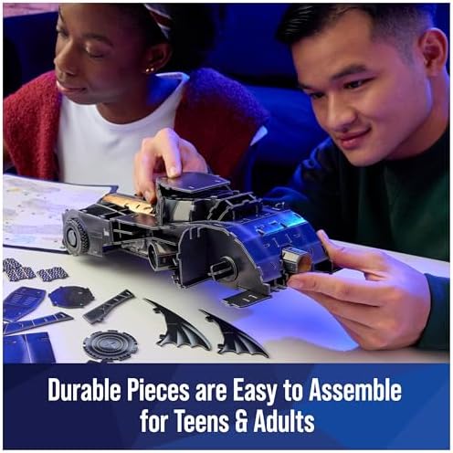 4D Build Retro Batmobile 3D Puzzle Kit