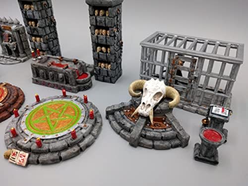 3DEGOS Occult Evil Furniture DD Terrain Set