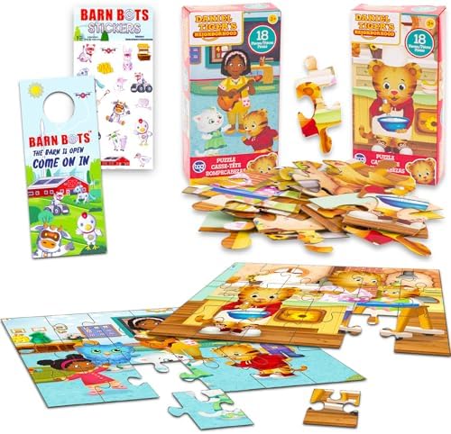Daniel Tigers Neighborhood 18 Piece Puzzle Set for Kids