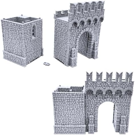 EnderToys Port Winterdale Gatehouse 3D Printed Terrain