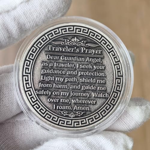 Guardian Angel Challenge Coin 157 Inch Zinc Alloy