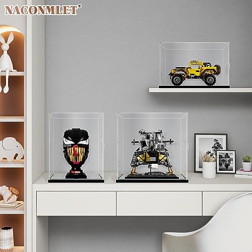 Clear Display Case with Light for Lego Sanctum 76218 Building Set