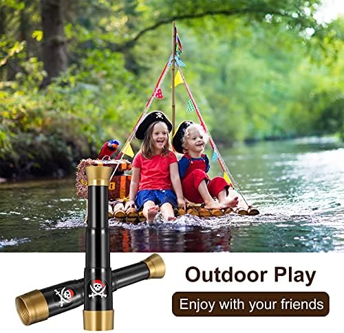 2 Pieces Retro Pirate Telescope Toy for Kids