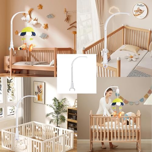 HLEEDUO 23 Inch Crib Mobile Arm Holder