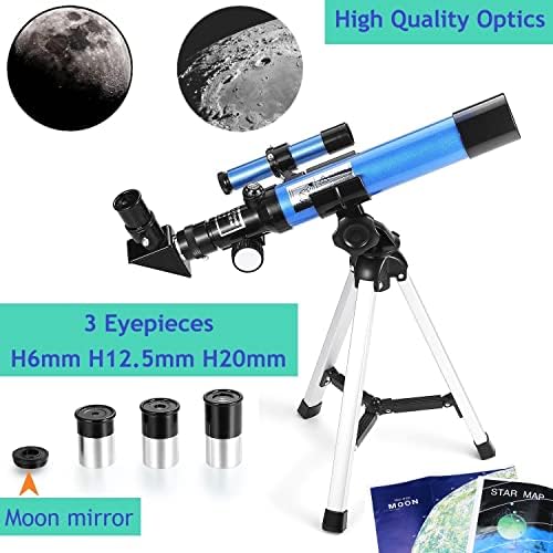 Kids Telescope 400x40mm with Tripod Finder Scope