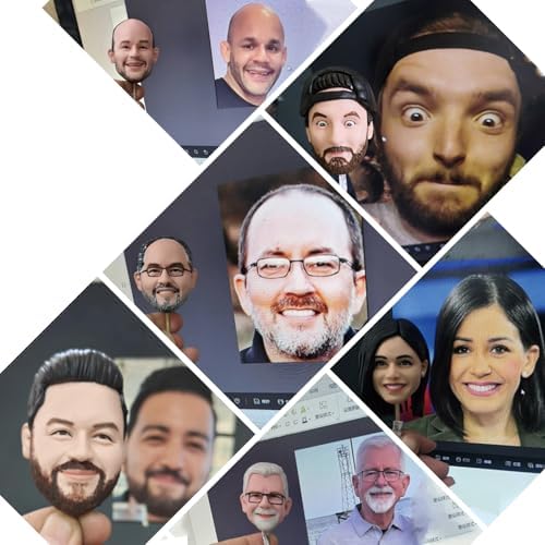 Custom Handmade Bobblehead Figure Personalized and Previewable
