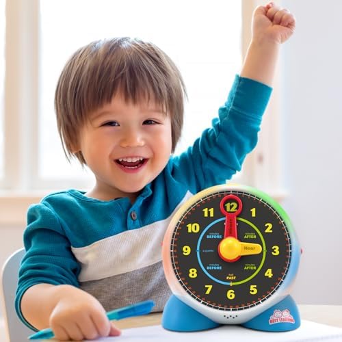 BEST LEARNING Learning Clock for Kids Ages 3-6