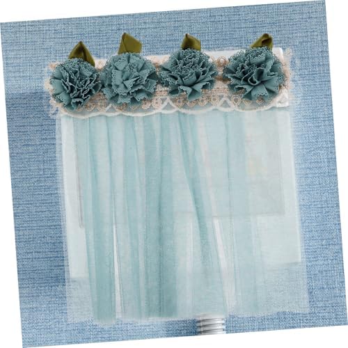 Elegant Scale Electric Box Decorative Lids with Net Lace Curtains
