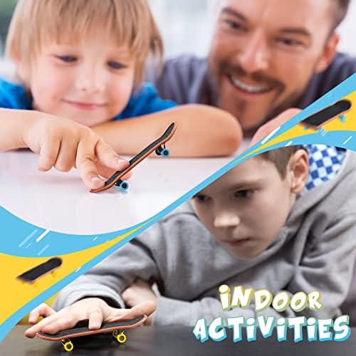 Civaner 10 Pack DIY Finger Skateboard Kit with Accessories