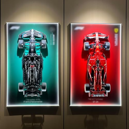 iLuane Display Wallboard for Lego Technic Ferrari SF-24 42207