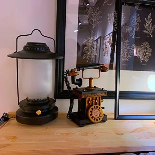 Retro Phone Coin Bank Decorative Savings Figurine
