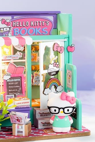 Hands Craft Hello Kitty Miniature Bookstore Kit