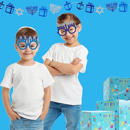 Happy Hanukkah Glasses for Kids Party Favor