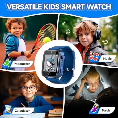ZUODUN Kids Smart Watch with 26 Games and Camera
