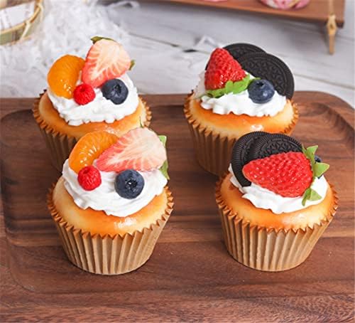 6PCS Artificial Cupcake Display Props for Decoration