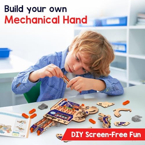 Smartivity DIY Robotic Mechanical Hand STEM Toy for Kids 8-14 Years