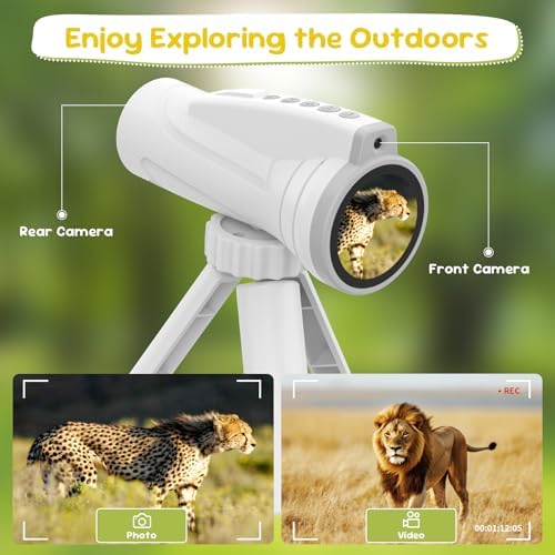 Kids Digital Telescope for Bird Watching and Astronomy