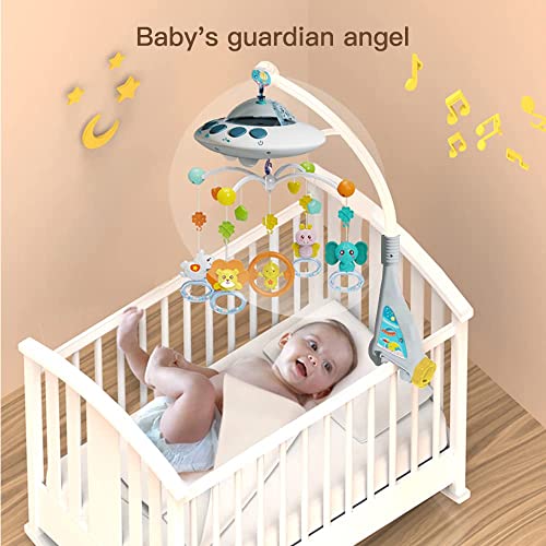 Eners Baby Mobile with Music Lights and Remote Control