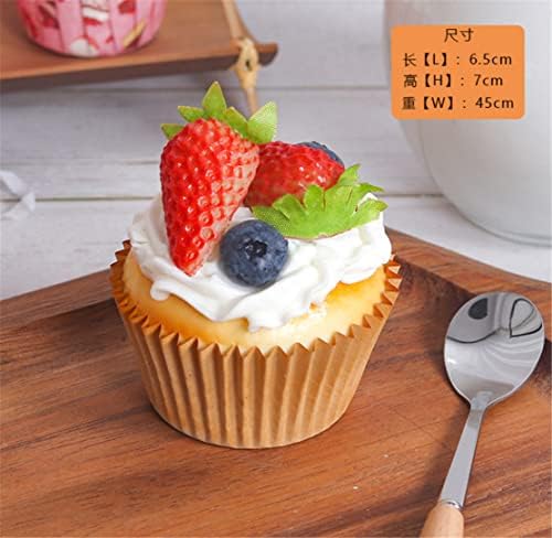 6PCS Artificial Cupcake Display Props for Decoration