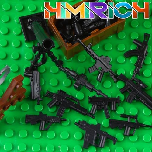 38 Pcs WWII Military Weapons Toy Pack for Kids