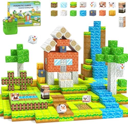 Girigi Magnetic Blocks Creative Building Toy for Kids