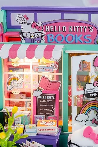 Hands Craft Hello Kitty Miniature Bookstore Kit