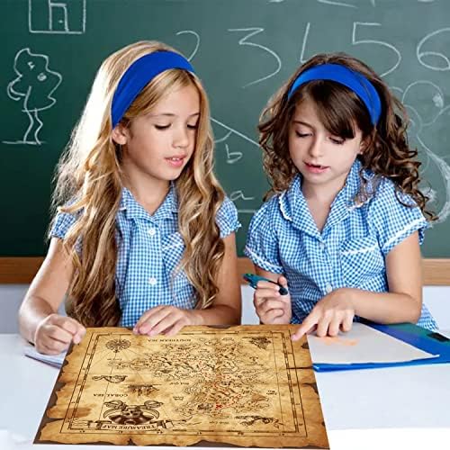 Pirate Monocular Telescope with Treasure Map Compass