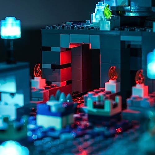 LED Lighting for Lego The Deep Dark Battle 21246 Customized Light Kit