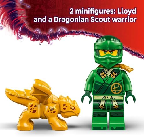 LEGO NINJAGO Lloyds Green Forest Dragon 71829