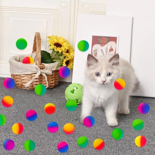 JOICEE 30PCS Bouncy Balls for Kids Party Favors