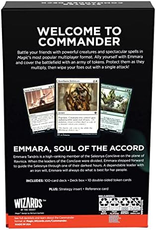 Magic The Gathering Starter Commander Deck Token Triumph Green White
